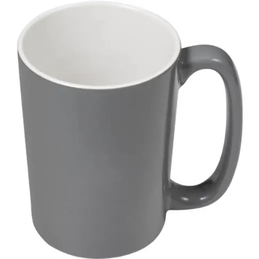 Sorrento Ceramic Coffee Mug Grey